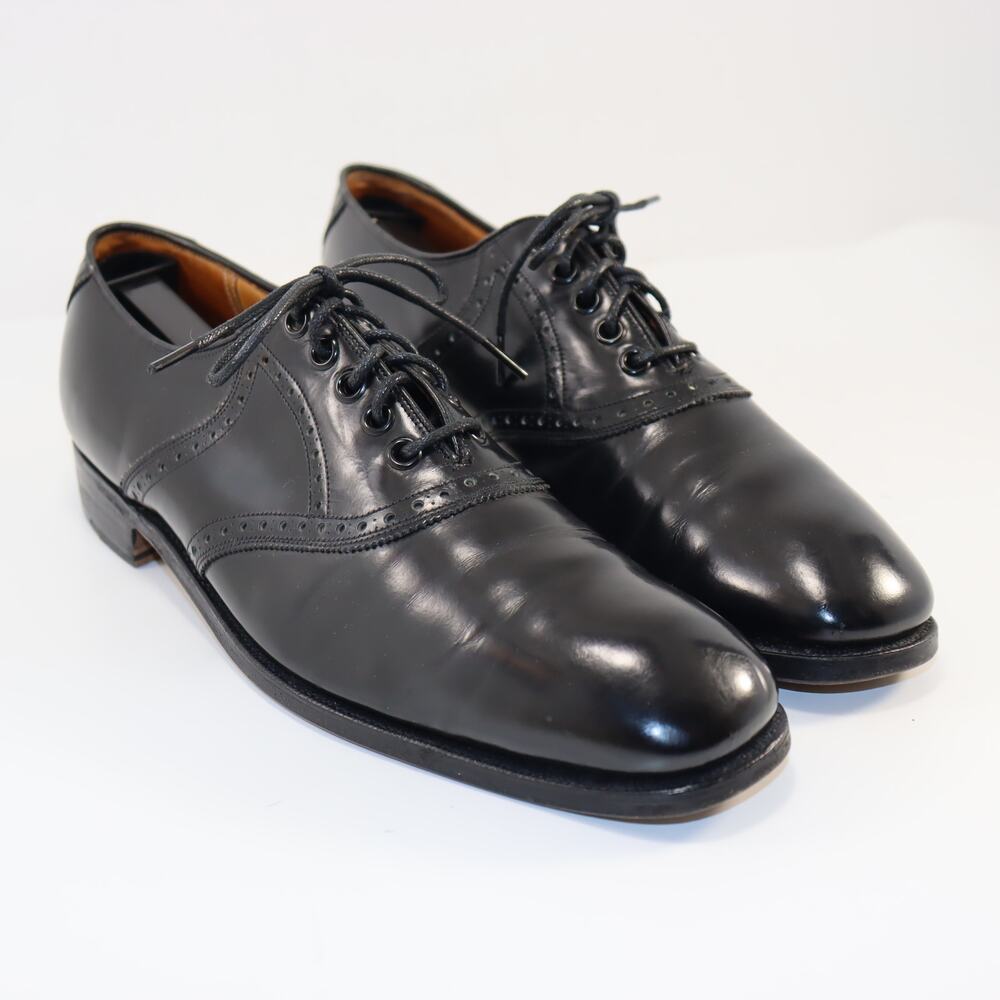 Church’s Black Leather Oxford Shoes Men’s‎ 10A Made in England